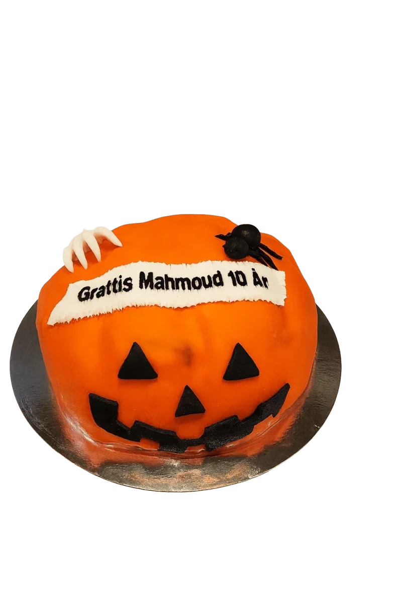 Halloween - Mintårta