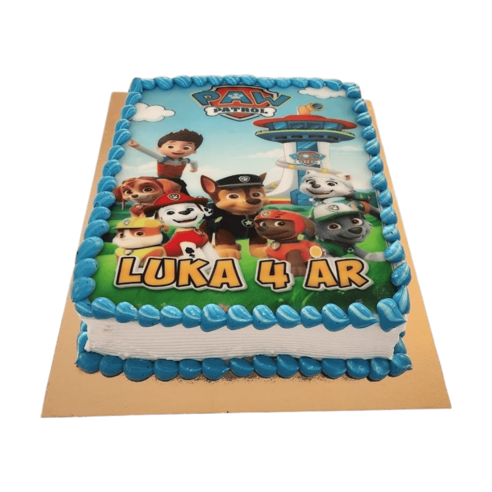 Paw Patrol fyrkantig Mintarta
