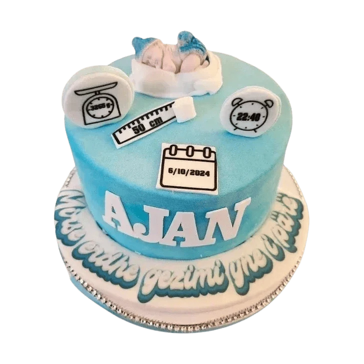 Babyshower it´s a boy Mintarta
