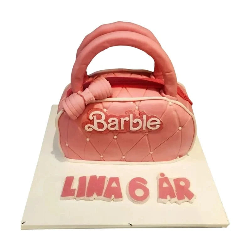 Barbie väska tårta Mintarta