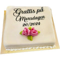 Elegant Morsdagstårta/ Princesstårta Mintarta