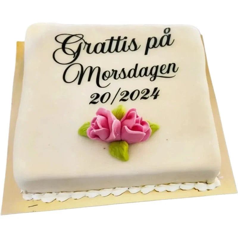 Elegant Morsdagstårta/ Princesstårta Mintarta