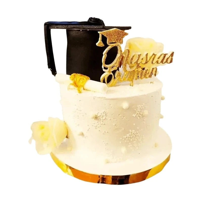 Examenstårta elegant Mintarta