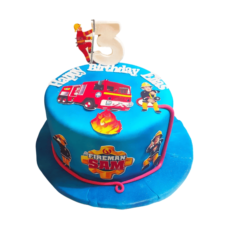 Fireman Sam tårta Mintarta