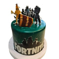 Fortnite sticker tårta Mintarta