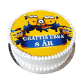 Minionerna tårta Mintarta