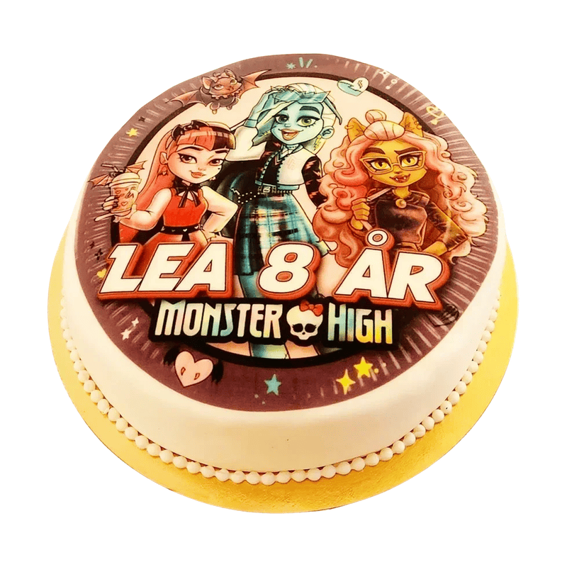 Monster High Bildtårta Mintarta