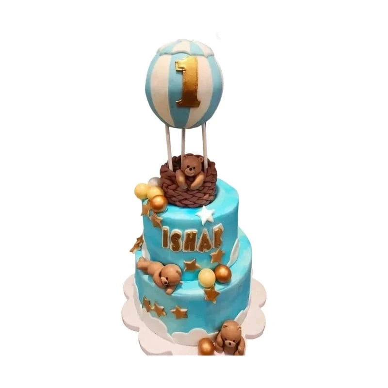 Nallebjörnstårta-Ballongresa Mintarta