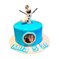 Olaf (Frozen) tårta Mintarta