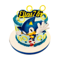 Sonic tårta Mintarta